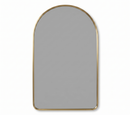 Arched Brass Mirror - Arch Unlacquered Brass Mirror