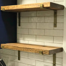 Brass Shelf Bracket for Wall Shelves