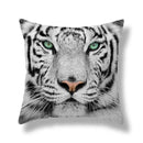 Brave tiger pattern print cushion covers nine pack living room decor
