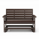 SimplyPoly Amish Made Signature Recycled Plastic Porch Glider