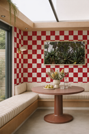 Checkers Wallpaper, red