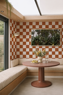 Checkers Wallpaper, rust