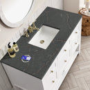 James Martin Breckenridge 48" Single Bathroom Vanity, Bright White