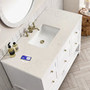 James Martin Breckenridge 48" Single Bathroom Vanity, Bright White