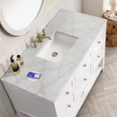 James Martin Breckenridge 48" Single Bathroom Vanity, Bright White