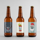 Brew Named Christmas Beer Label Set