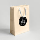 Brewing Hexagon Favor Labels