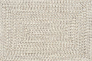 Beige Braided Faux Jute Rug