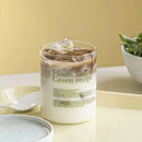 Brie cheese sandwich printed glass coffee mug kitchen cup with straw