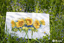 Bright Sunflowers K-125 Counted Cross-Stitch Kit