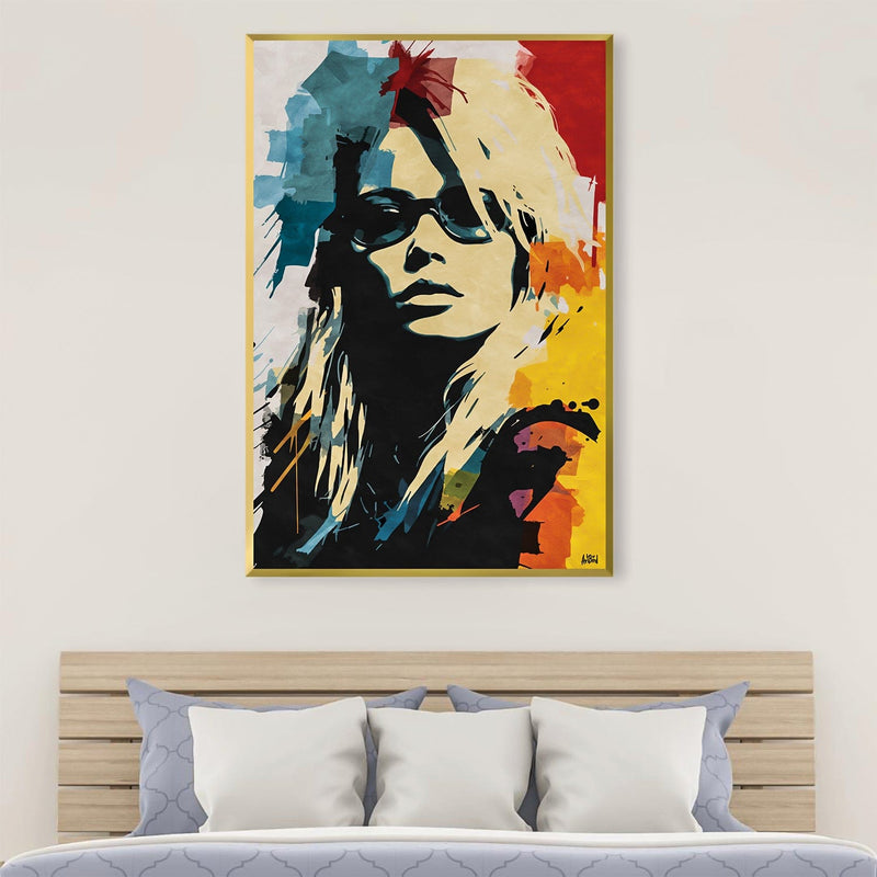 Brigitte Bardot Canvas