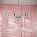 Brigitte Chandelier - Champagne Silver