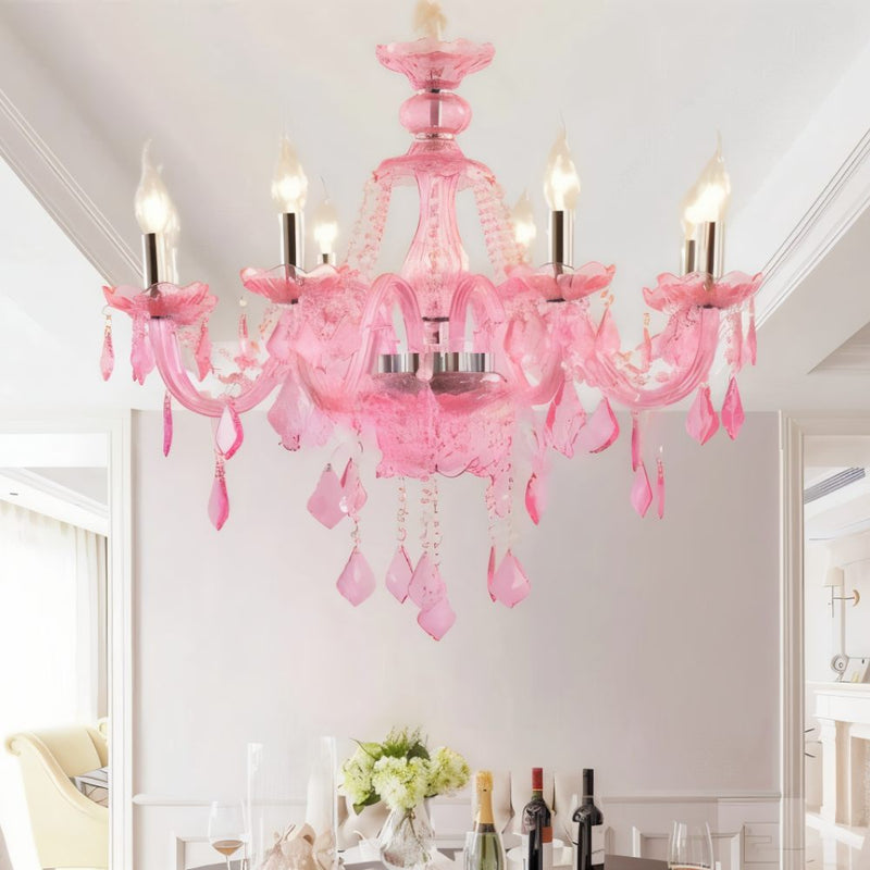 Brigitte Chandelier - Pink