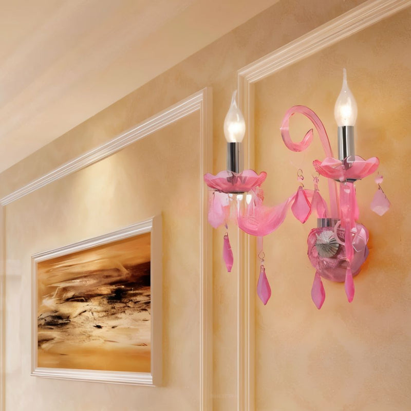 Brigitte Chandelier - Pink