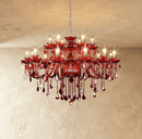 Brigitte Chandelier - Red