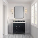 James Martin Brittany 36" Single Bathroom Vanity, Black Onyx