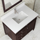 James Martin Brittany 36" Single Bathroom Vanity, Burnished Mahogany