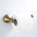 Bronze and white ceramic bathroom accessories set bathroom decor