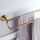Bronze and white ceramic bathroom accessories set bathroom decor
