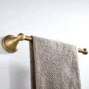 Bronze and white ceramic bathroom accessories set bathroom decor