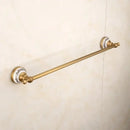 DecorBites™ Bronze Bathroom Hardware Set - Shelf, Towel Rack, Toilet Brush Holder, Soap Dish