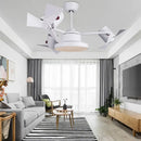 Bronze bronze decorbites ceiling fan with wood blades for living room