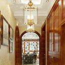 DecorBites™ Bronze Glass Chandelier Pendant Light for Living Dinner Room, Corridor