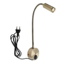 DecorBites™ Bronze Gooseneck LED Wall Lamp Bedroom Bedside Sconce Spot Lighting