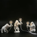 Bronze king kong gorilla table lamp bedroom night light