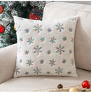 DecorBites™ Bronzed Feather Style Plush Pillowcase - Festive Home Decor