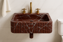 Rosso Marble Sink
