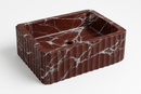 Rosso Marble Sink