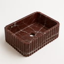 Rosso Marble Sink