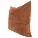Brown corduroy patchwork cushion cover living room pillow case