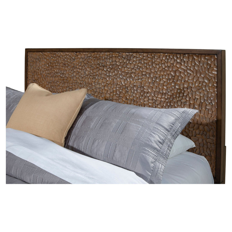 Brown Pearl Headboard, Brown Bronze