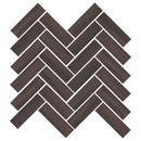 Mood Wood Glazed Herringbone Mosaic Tile 12"x15"