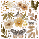 Butterfly decals - Fabric Nursery Wall Art Decals