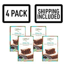 Gluten Free Chocolate Brownie Mix | Pack of 4 | 19.68 oz | Shipping Included | Heartland Gourmet | 2023