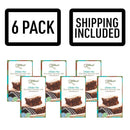 Gluten Free Chocolate Brownie Mix | Pack of 6 | 19.68 oz | Shipping Included | Heartland Gourmet | 2023