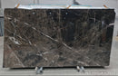 Bruno Perla Brown Bookmatching Marble Slabs Polished - Full Truckload one slab front view