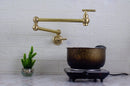Brushed Brass Pot Filler