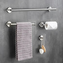 Brushed gold bathroom accessories set hand towel bar and paper holder