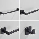 Brushed gold stainless steel bathroom accessories set