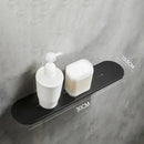 Brushed gold stainless steel bathroom storage rack with mirror front