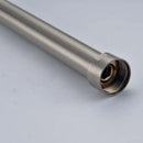 Brushed nickel shower faucet extension tube bathroom stainless steel