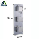 Brushed nickel thermostatic mixer valve bathroom shower control