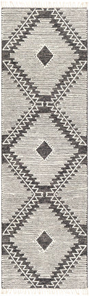Brownhills Hand Woven Cotton & Wool Area Rug