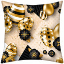 Gold Eggs Easter Throw Cushion Pillow Cover
