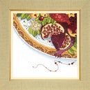 Colors of East. Pomegranate Counted Cross Stitch Kit by Charivna Mit BT-187C