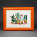 BT-205C Counted cross stitch kit Crystal Art Triptych "Bright Mexico"